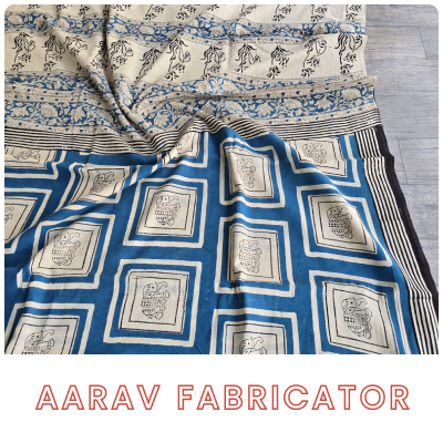Bagru Hand Block Printed Saree