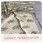 Bagru Hand Block Printed Saree