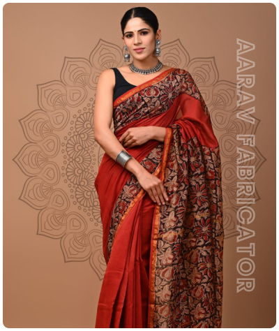 Chanderi Batik Print Saree