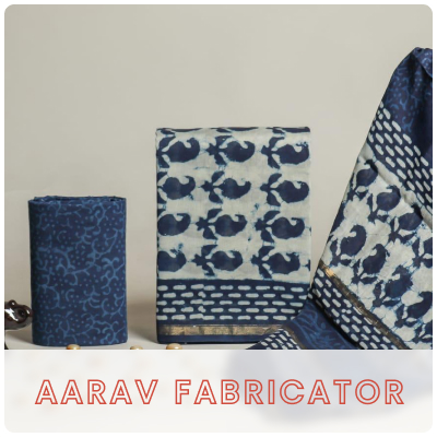 Hand Block Print Chanderi Salwar Suit