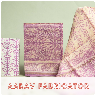 Hand Block Print Chanderi Salwar Suit