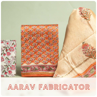 Hand Block Print Chanderi Salwar Suit