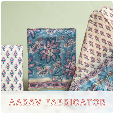 Hand Block Print Chanderi Salwar Suit