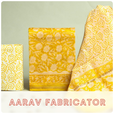 Hand Block Print Chanderi Salwar Suit