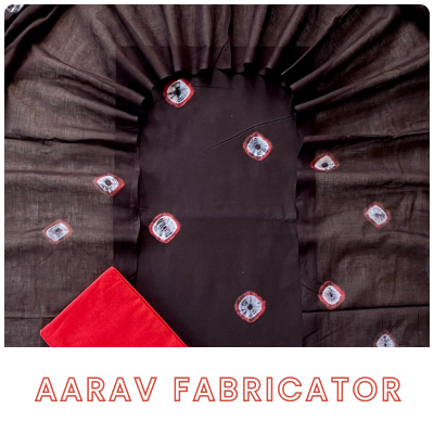 Clamp Dyed Salwar Suit