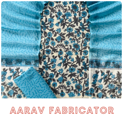 Dabu Indigo Print Suit Set