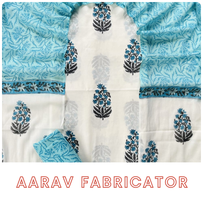 Dabu Indigo Print Suit Set