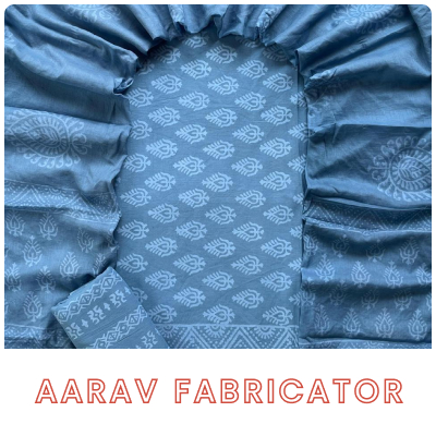 Dabu Indigo Print Suit Set