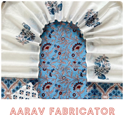 Dabu Indigo Print Suit Set